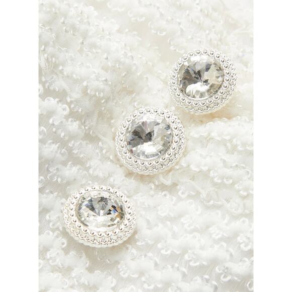 Ruffled Strap Buttoned Smocked Top - Picture 5 of 6